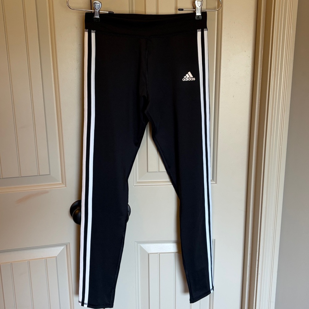 Adidas leggings girls EUC